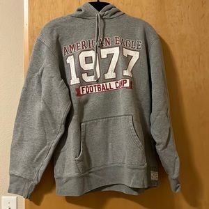 Men’s American Eagle Gray Hoodie - size medium